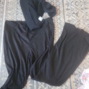 No Boundaries Black Knit Trousers